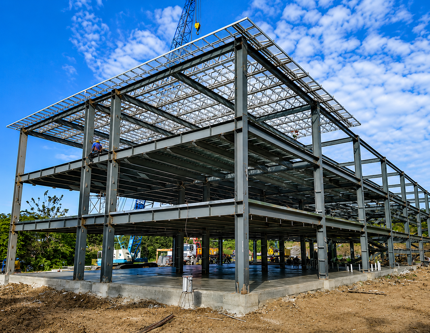 Steel Building Structure